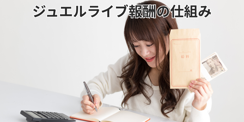ジュエルライブ報酬の仕組み