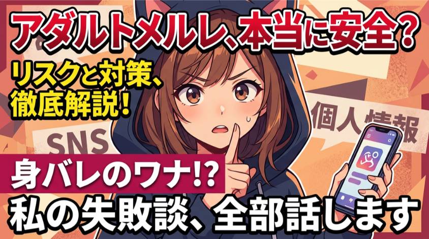 アダルトメールレディの安全対策
