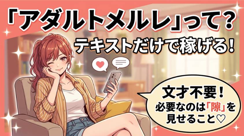 アダルトメールレディの仕事内容を解説