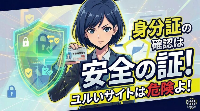 身分証の確認は必ずある