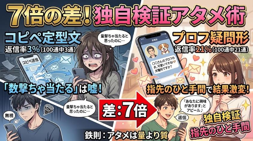 営業メールは質を重視する