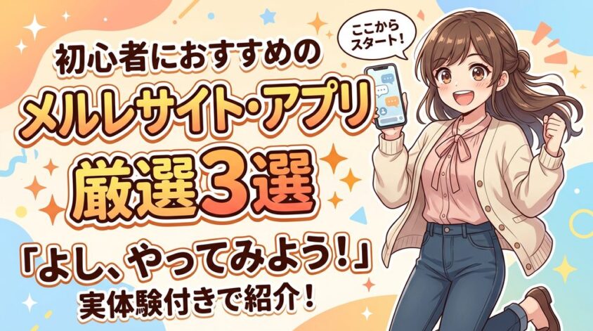 おすすめのメルレ3選