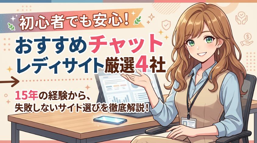 初心者におすすめなチャットレディサイト