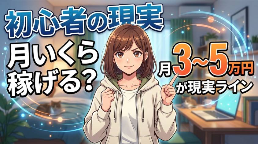 初心者は付き3万円が目安
