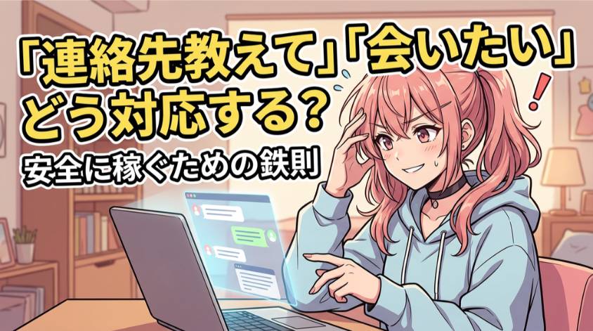 チャットレディの安全対策