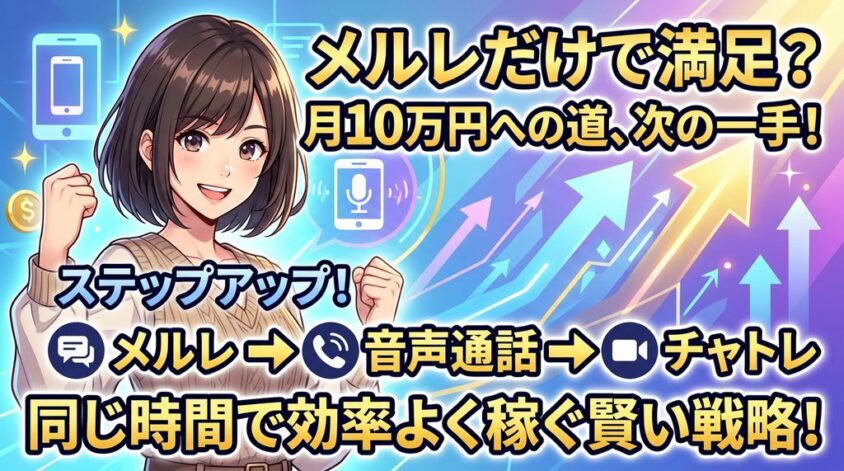 副業で月１０万円を稼ぐステップアップ