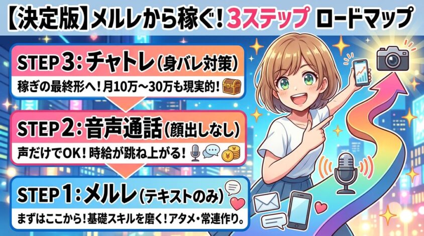 収入アップのロードマップ