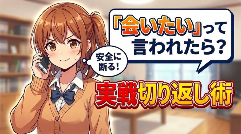 連絡先を聞かれたら安全に断る