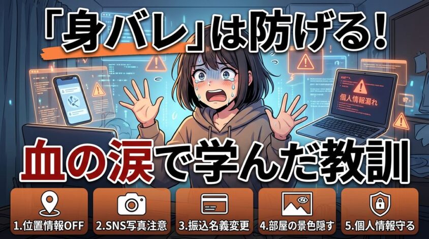 VI-VOで身バレを防ぐ5つの方法