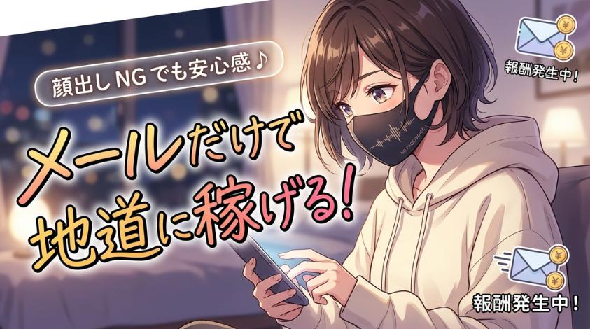 モコムはメールだけでも稼げる