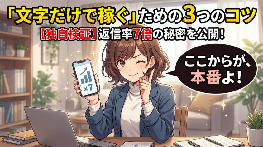 メールレディで稼ぐためのコツ