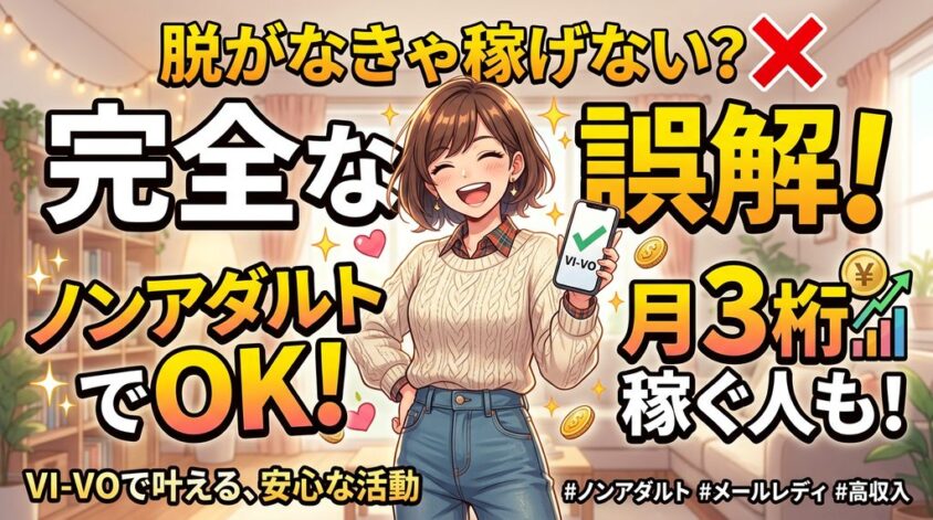 VI-VOはノンアダルトでもしっかり稼げる