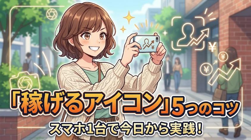 稼げるプロフ写真のコツ