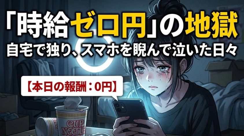 自宅でやっていたら収入ゼロだった