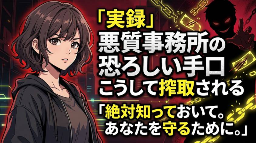 悪質な事務所の手口