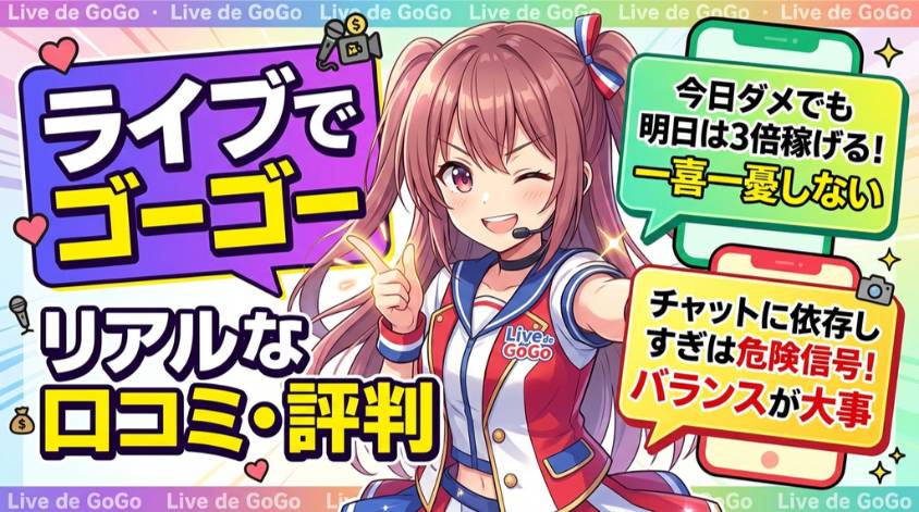 ライブでゴーゴーの口コミ