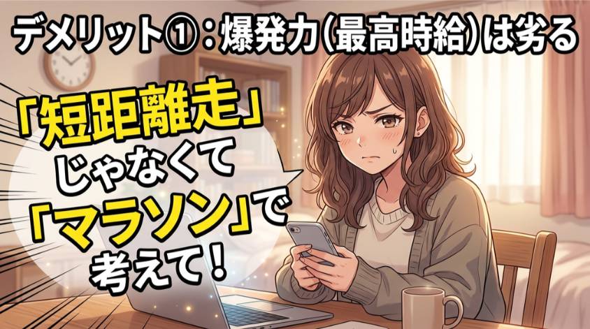 アダルトより最高時給は低い