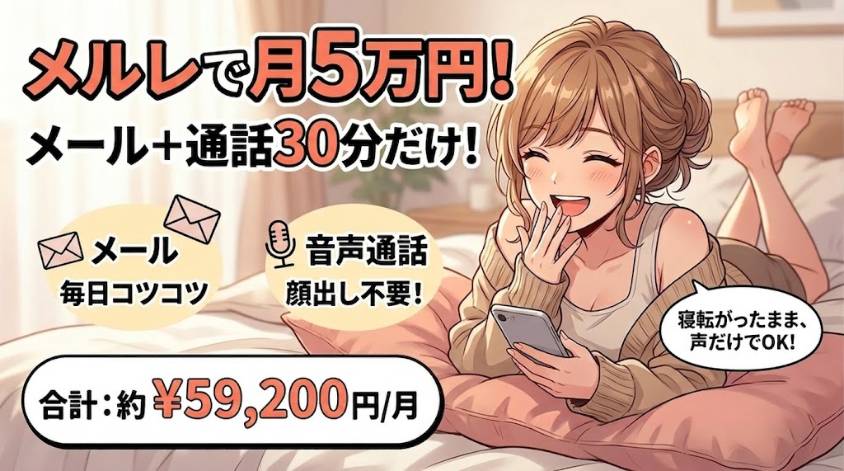 メルレで安定して稼ぐ方法