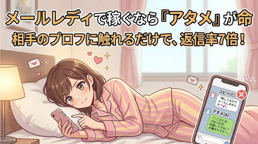 アタックメールでしっかり営業する