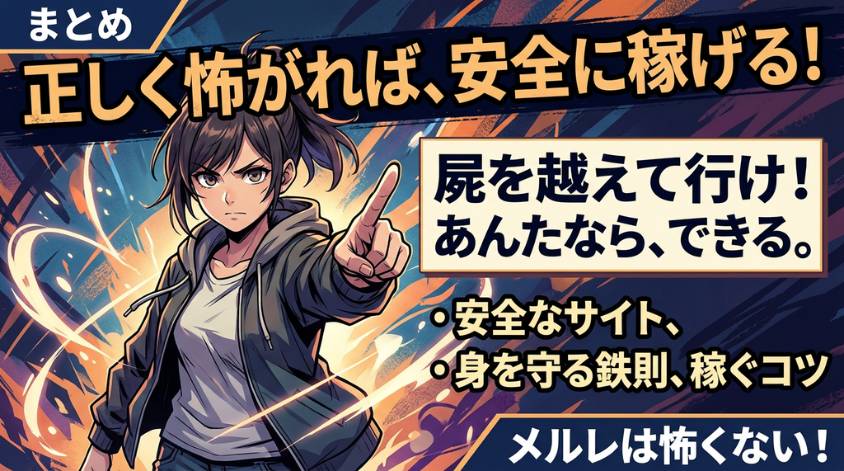 メルレは正しい知識と対策があれば安全に稼げる副業