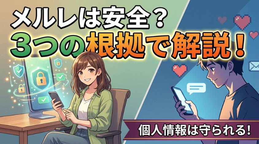 メルレが安全な3つの理由