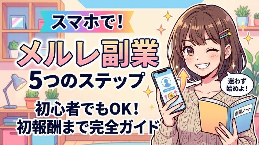 メルレ副業のステップアップ