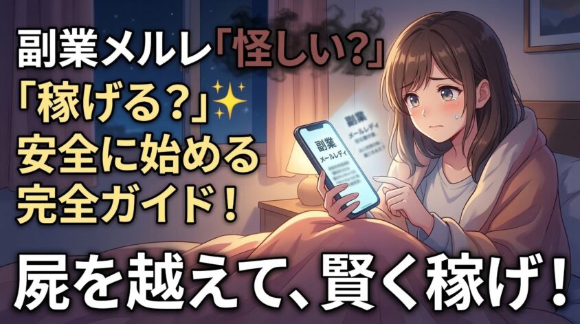 メールレディは稼げる副業