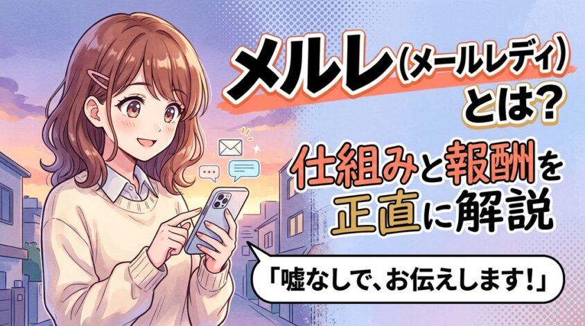 メールレディの仕組みと報酬