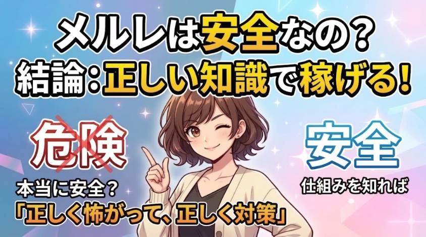 メールレディは正しく対策すれば安心安全