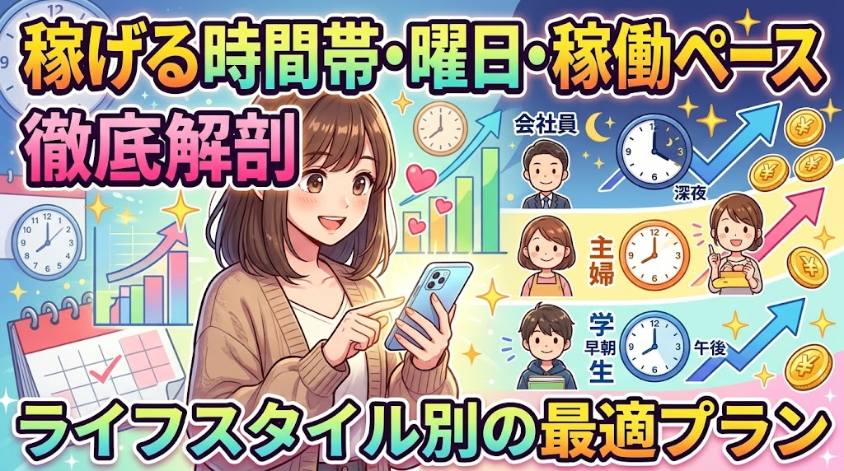 メルレで稼げるのは夜だけじゃない