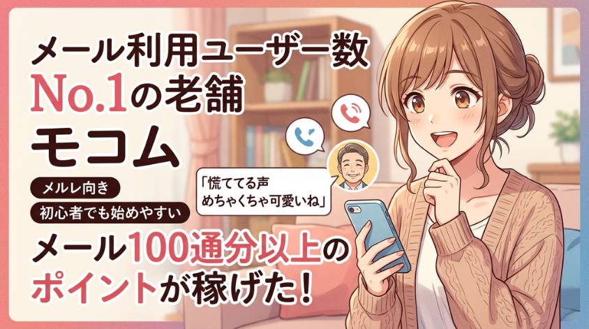 モコムはユーザー数が多い老舗