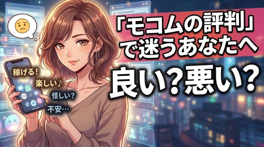 モコムの評判は良い？悪い？