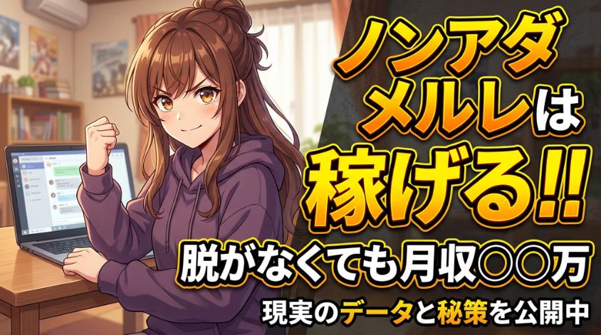 ノンアダルトでも稼げる理由