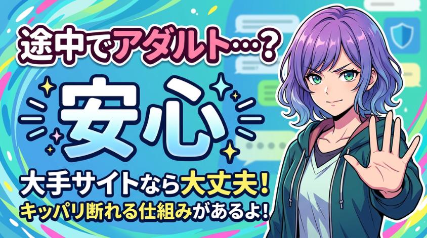 アダルトを求められても断れる