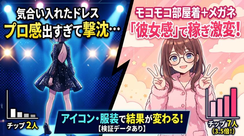 アイコンは彼女感を出すのが最適