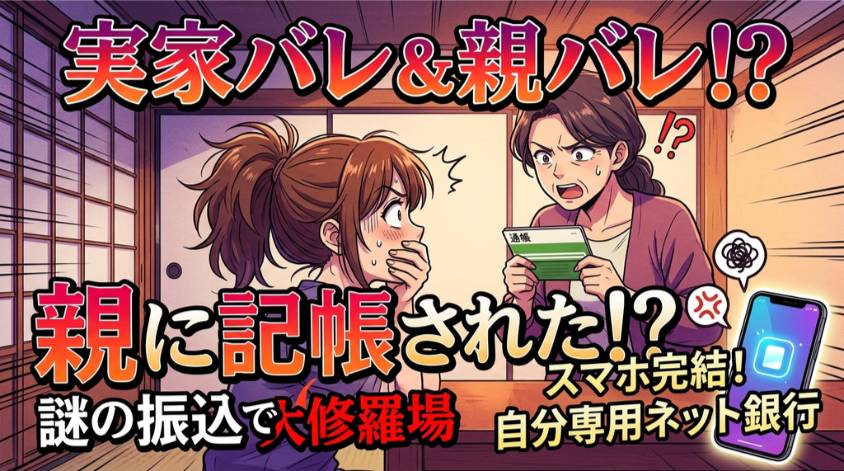 受け取り口座は別に用意する