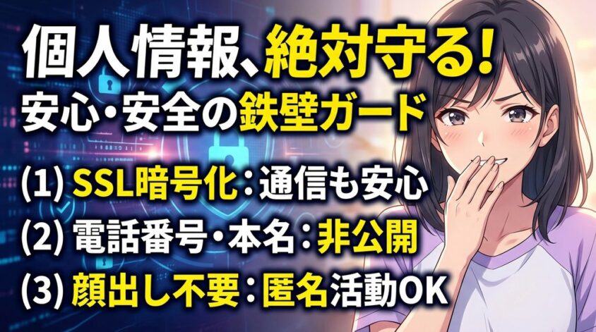SSL暗号化で個人情報を保護