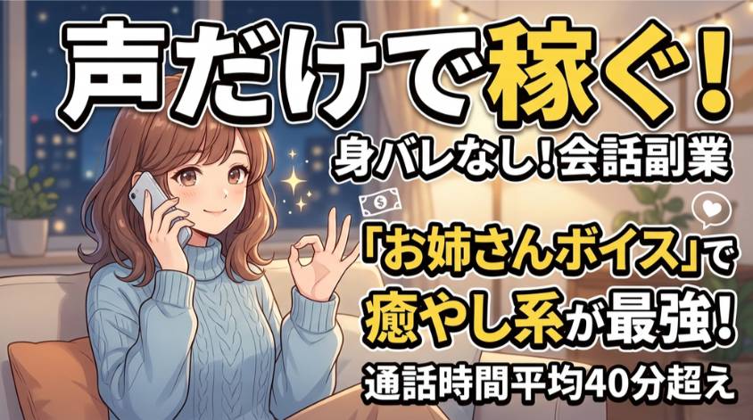 テレフォンレディは声だけ
