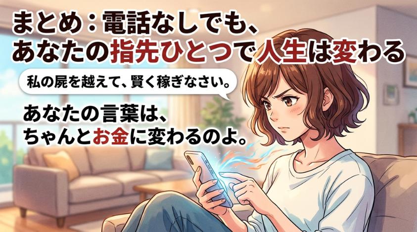 電話なしでも副業は可能