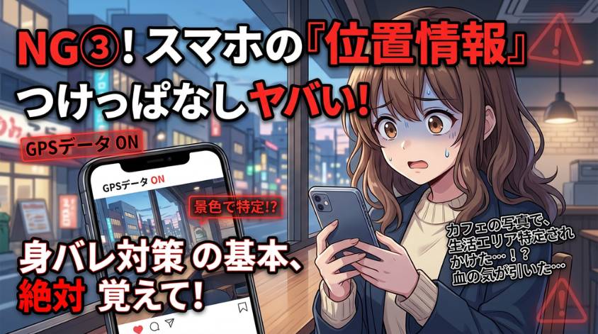 ネットに個人情報を流さない