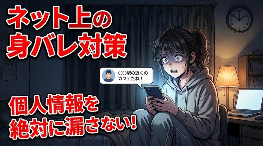 ネットの身バレ対策