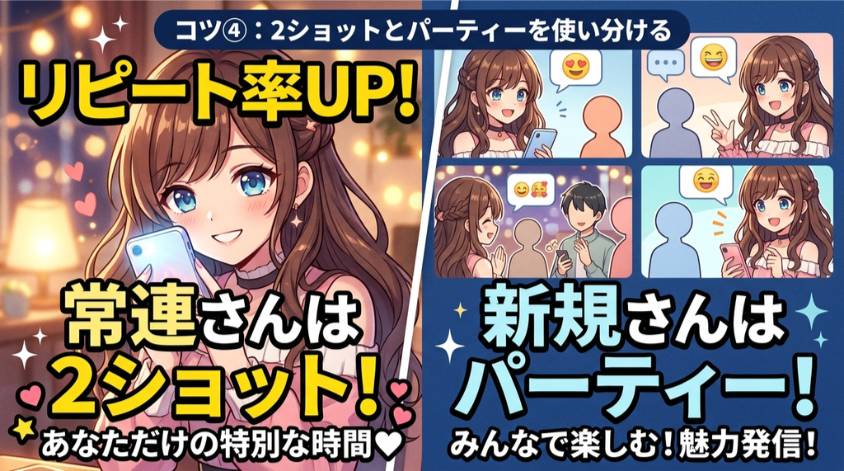 リピーターを確保する