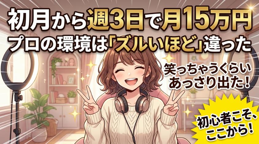 プロのアドバイスでしっかり稼げる