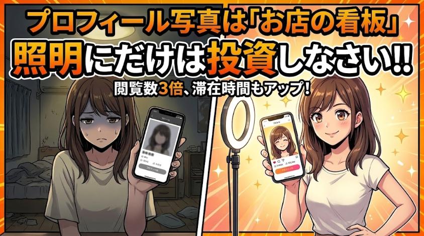 しっかりした写真を撮る