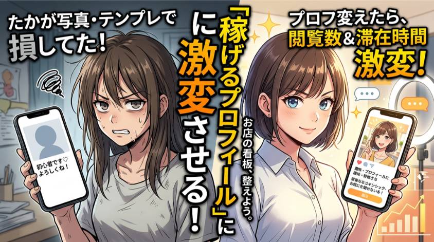 プロフィールを作りこむ