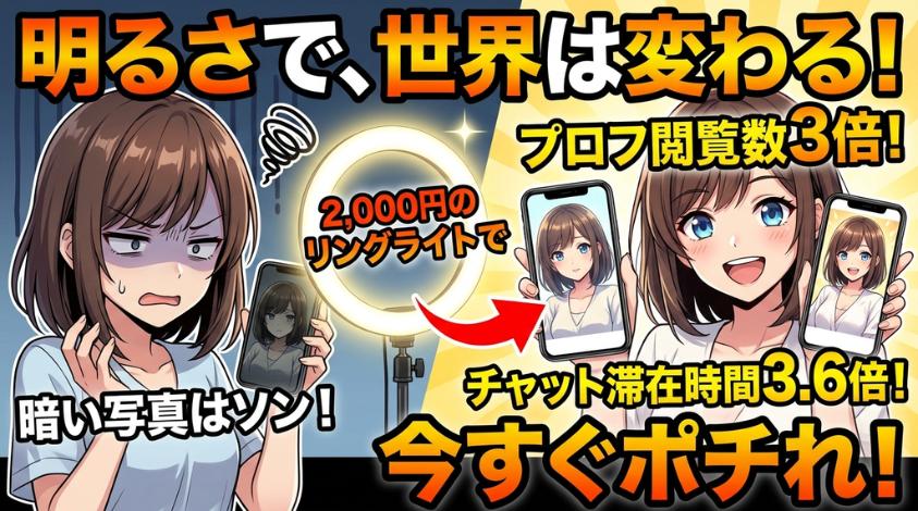 プロフ写真に拘る