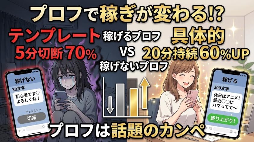 プロフィールが適当