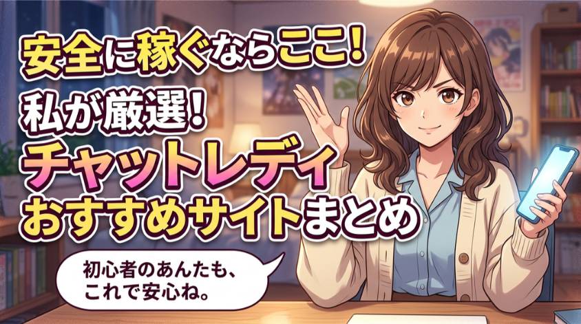 安全なおすすめチャットレディサイト