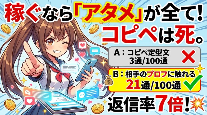 営業メールはコピペにしない