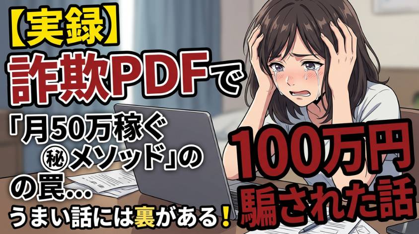 詐欺教材に騙された話